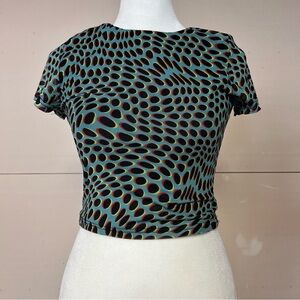 Princess Polly stretchy spotted tee